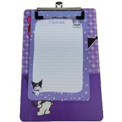 تصویر چک‌لیست شاسی‌دار A5 کرومی | یادداشت دو رو با برگه‌های قابل شارژ 