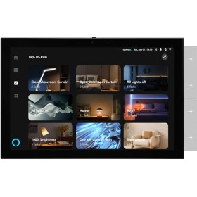 تصویر پنل کنترل لمسی ۱۰.۱ اینچی با دروازه تویا + مرکز پخش موسیقی + نمایشگر اینترکام، سه‌کاره مدل GS-T2E-TPA10-M2E 