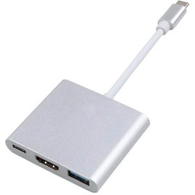 تصویر تبدیل Type-C به HDMI/USB 3.0 وی نت مدل V-COUC30HU 