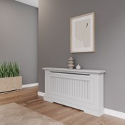 تصویر کاور شوفاژ دکو سرو مدل نوین طول ۹۰ عرض ۲۰ ارتفاع ۸۰ با روکش پلی اورتان 