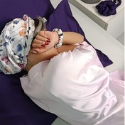 تصویر کلاه خواب طرحدار تمام ابریشم لاین first class رازکوک Silk bonnet