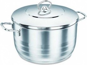 تصویر قابلمه استیل تکی کرکماز مدل A1942 A1942 Korkmaz Cooking Pot 10L