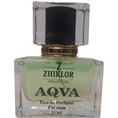 تصویر عطر جیبی مردانه ژیکلور مدل AQVA حجم 35 میلی لیتر 