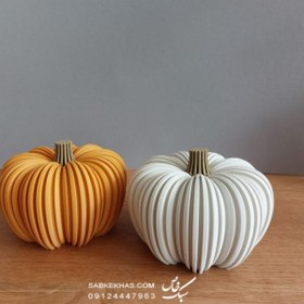 تصویر مجسمه کدو خطی 