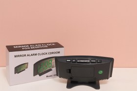 تصویر ساعت دیجیتال آینه ای 