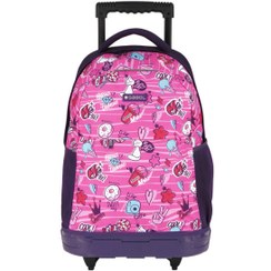 تصویر کوله پشتی چرخدار دخترانه گابل مدل STICKER 