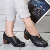 تصویر کفش زنانه تمام چرم کد ۱۱۱ 