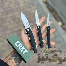 تصویر چاقو جیبیطبیعت گردی (CRKT) اورجینال در سه سایز 