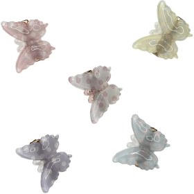 تصویر گیره دوتایی طرح شاپرک 2 