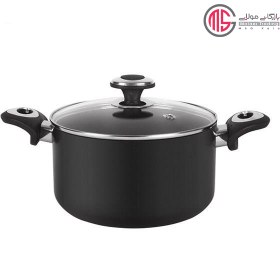 تصویر سرویس قابلمه هاردآنادایزد کارال مدل آترینا (10 پارچه) Karal Hard-Anodized Atrina Cookware Set 10 Pieces