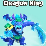 تصویر اسکین پادشاه اژدها Dragon King کلش آف کلنز 