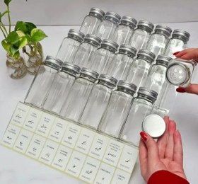 تصویر پک جا ادویه 18 عددی 