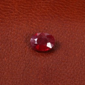 تصویر نگین یاقوت سرخ کد 30085 ruby stone
