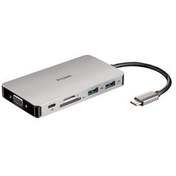 تصویر هاب USB-C دی لینک 9 پورت مدل DUB-M910 D-link Hub DUB-M910 with 9 ports