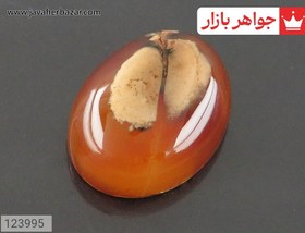 تصویر نگین عقیق باباقوری کد 123995 