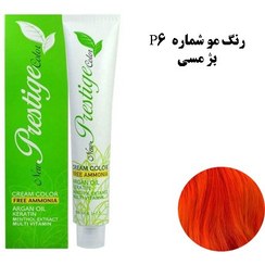 تصویر رنگ مو نیو پرستیژ (بدون آمونیاک ) اصلی شماره P6 سری ترکیبی بژ مسی -NEW PRESTIGE COLOR 