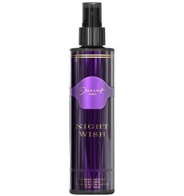 تصویر اسپری بدن زنانه مدل Night Wish حجم 200 میلی لیتر ژک ساف Jacsaf Night Wish Body Spray For Women 200 ml