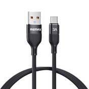 تصویر کابل تبدیل USB به USB-C ریمکس مدل Fast Charge 3A Lyoncai طول 1 متر 