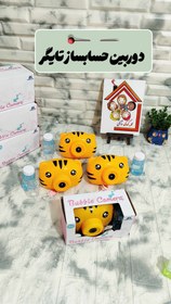 تصویر دوربین حباب ساز موزیکال طرح تایگر 