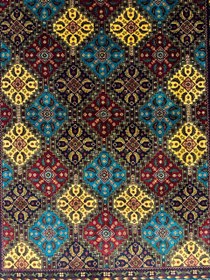 تصویر فرش دستبافت تمام کرک طرح قابی 3متری طرح قابی افغانستان کد0600088 3m Full extrcted wool Carpet,frame afghanistan Design code 0600088