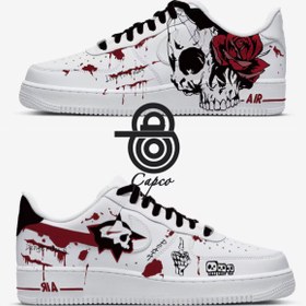 تصویر کفش AF1 طرح دارک گاثیک 