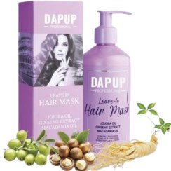 تصویر ماسک مو بیرون حمام دپاپ مدل جوجوبا و جنسینگ و ماکادمیا 