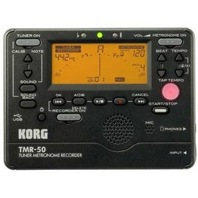 تصویر تیونر و مترونوم کرگ KORG TMR-50 