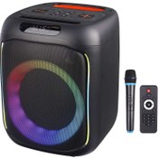 تصویر اسپیکر بلوتوثی پارتی باکس مدل KOLAV-LJ601 Bluetooth speaker party box model KOLAV-LJ601