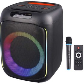 تصویر اسپیکر بلوتوثی پارتی باکس مدل KOLAV-LJ601 Bluetooth speaker party box model KOLAV-LJ601