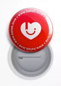 تصویر پیکسل عشق کتاب قرمز لوگو (103) 