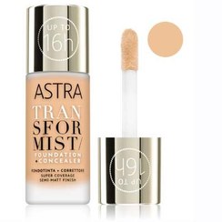 تصویر کرم پودر ترنسفورمیست آسترا 03N Astra Make-upTransformist long-lasting foundation 