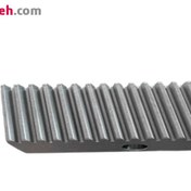 تصویر دنده شانه ای مورب مدول 2 مقطع 25*24 میلیمتر ساخت چین (شاخه دو متری) Helical Rack module 2 sections 25 * 24 mm (two meter branch)