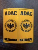 تصویر برچسب رو پلاکی آداک adac