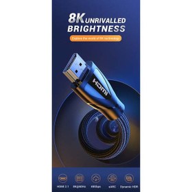 تصویر کابل 2.1 HDMI یوگرین مدل 80402-HD140 طول 1.5 متر 
