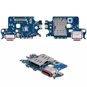 تصویر برد شارژ سامسونگ FLAT SAMSUNG S901 S22 BOARD CHARGE+SIM ORG 100% 