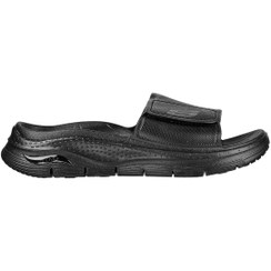 تصویر صندل مردانه طبی اسکچرز Skechers 243159 bbk 