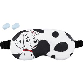 تصویر ماسک چشم (خواب) مینیسو، مدل Miniso Disney Animals Collection Sleep Mask(101 Dalmatians)، دالماتیان، سفید/مشکی 