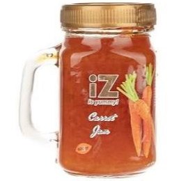 تصویر مربا هویج iZ 600g بزرگ و طرح لیوان