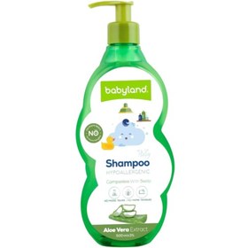 تصویر شامپو بچه بیبی لند مدل آلوئه ورا حجم ۵۰۰ میلی لیتر 