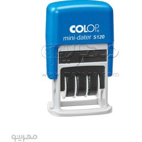 تصویر مهر تاریخ زن Colop mini-dater S120 