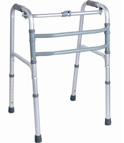 تصویر واکر ساده CA811L مداپ Almuminum reciproction folding Walker CA811L MEDUP