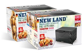 تصویر اون توستر 9لیتری نیولند nl2709b TOASTER OVEN NEWLAND NL2709B