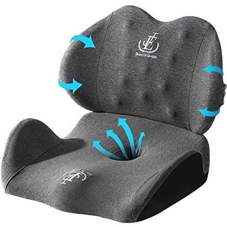 Seat pillow for top back pain