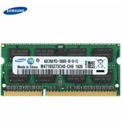 تصویر رم لپ تاپ سامسونگ DDR3 تک کاناله 1333 مگاهرتز 4 گیگابایت استوک 