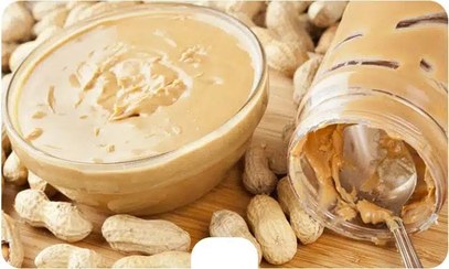 تصویر کره بادام زمینی تفت داده شده Peanut butter