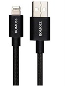 تصویر کابل 2.4 آمپر 3 متری USB به لایتنینگ روموس مدل CB13ns Romoss CB13ns USB To Lightning Cable 3m