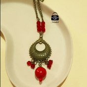 تصویر نیم ست یلدا طرح انار 2 