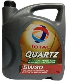 تصویر روغن موتور توتال کوارتز 9000 ۴ لیتر ۵W30 