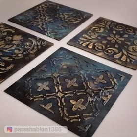 تصویر شابلون خشت ۴ عددی کد PS109-112 