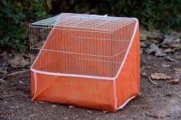 تصویر کاور قفس پرنده بزرگ پشت دار 